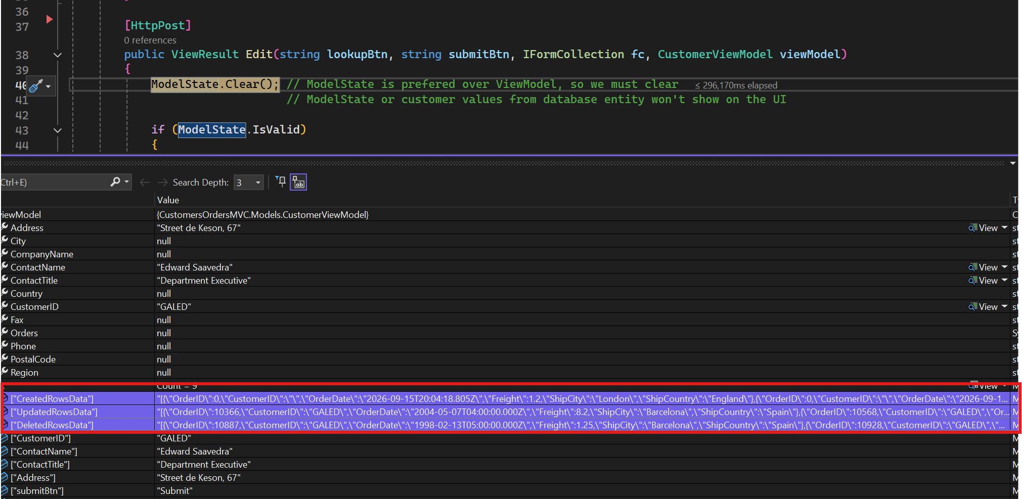 Kendo UI Grid in batch edit mode with add, edit, and delete controls